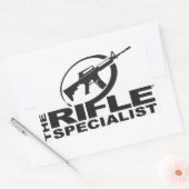 De Geweerspecialist Logo - Grote Stickers (Envelop)