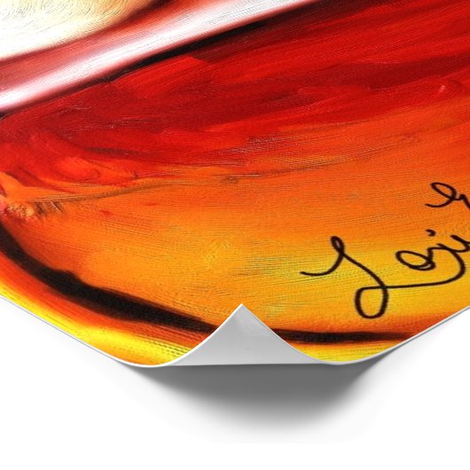 De gewelddadige student poster (Hoek)