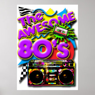 De Geweldige 80's Poster