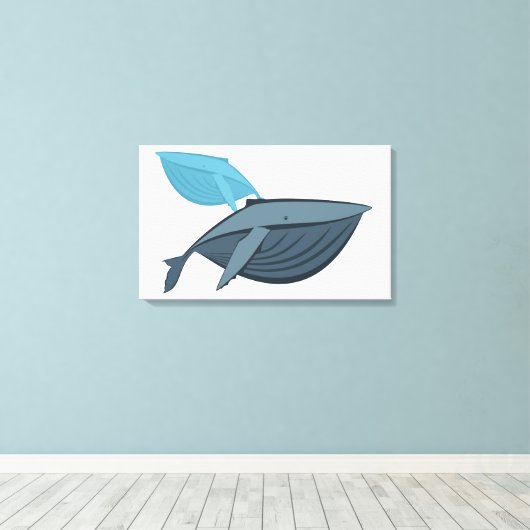 De geweldige Abstracte Druk van het Canvas van de Afdruk (Insitu (Houten vloer))