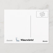 De geweldige Bunny Ride Briefkaart (Achterkant)