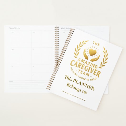 De geweldige Caregiver Planner (Display)