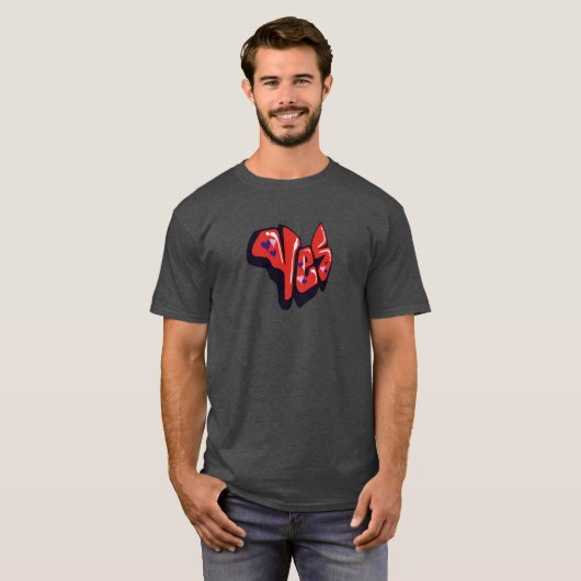 De geweldige en gespannen T-shirt van de (Voorkant volledig)