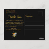 De geweldige Gatsby bedankt je Briefkaart (Achterkant)