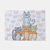 De Geweldige Katten Deurmat (Voorkant)