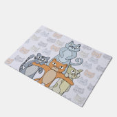 De Geweldige Katten Deurmat (Schuin)