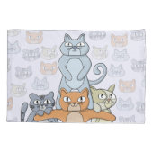 De Geweldige katten Kussensloop (Achterkant)