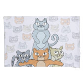 De Geweldige katten Kussensloop (Voorkant)