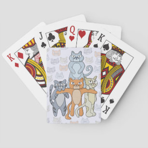 De Geweldige katten Pokerkaarten
