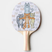 De Geweldige katten Tafeltennisbatje (Achterkant)