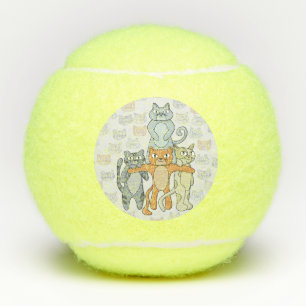 De Geweldige katten Tennisballen