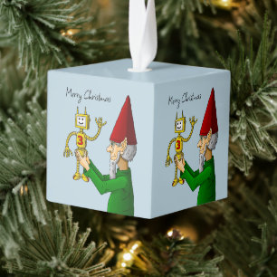 De geweldige kerstrobot decoratie