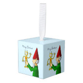 De geweldige kerstrobot decoratie (Voorkant hoekig)