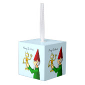 De geweldige kerstrobot decoratie (Achter hoekig)