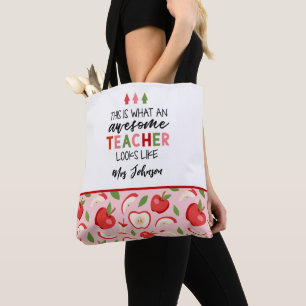 De Geweldige lerares Apple Tote Bag