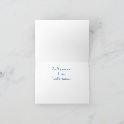 De geweldige Libel dankt u de Kaart van de Nota (Binnen)