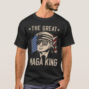 De geweldige maa koning grappige Trump Ultra Maga T-shirt