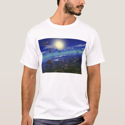 De geweldige migratie t-shirt (Voorkant)