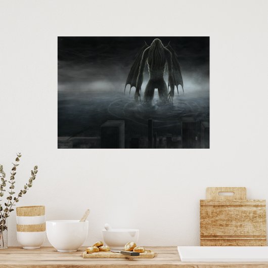 De geweldige oude poster (Keuken)