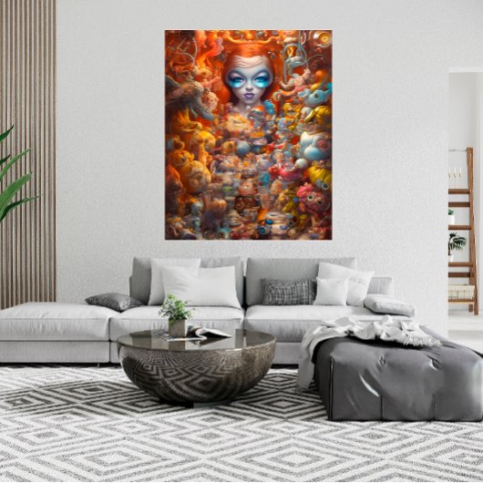 De geweldige speelgoed shop poster