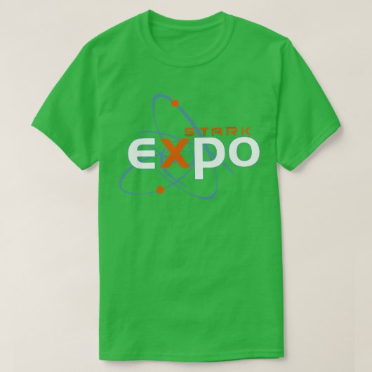 DE GEWELDIGE Stark Expo T-shirt (Design voorkant)