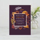 De geweldige Uitnodiging van de Herfst (Staand voorkant)