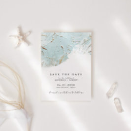 De geweven Blauwe Gouden Foliefoto bewaart de datu Kaart