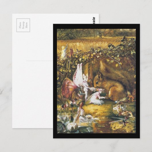 De gewonde eekhoorn briefkaart (Voorkant / Achterkant)