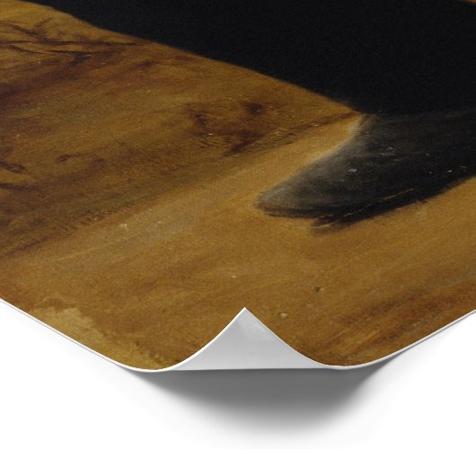 De Gewonde Engel door het schilderij Hugo Simberg, Poster (Hoek)