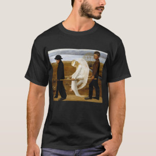 De Gewonde Engel door het schilderij Hugo Simberg, T-shirt