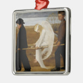 De Gewonde Engel Metalen Ornament (Links)