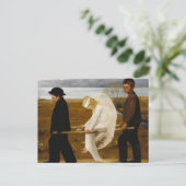 De gewonde engel van Hugo Simberg Briefkaart (Staand voorkant)