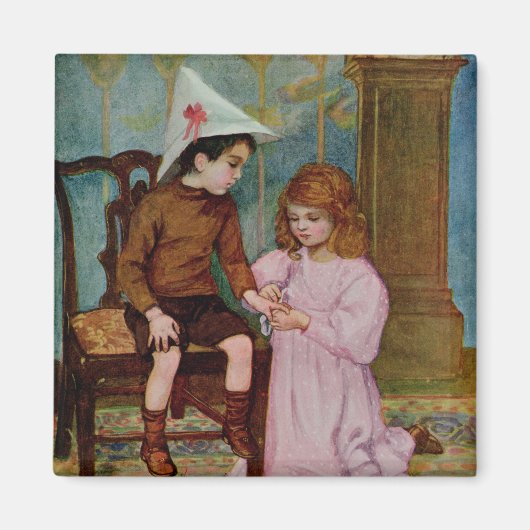 De gewonde nacht magneet (Voorkant)