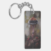 De Gewonde Paddenstoel Mini Sleutelhanger (Voorkant Links)