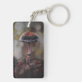 De Gewonde Paddenstoel Mini Sleutelhanger (achterkant)
