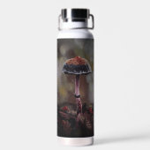 De Gewonde Paddenstoel Mini Waterfles (Achterkant)