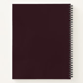 De Gewonde Paddenstoel Notitieboek (Achterkant)