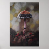 De Gewonde Paddenstoel Poster (Voorkant)