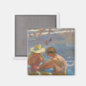 De gewonde voet, Joachin Sorolla Magneet (Voorkant / Achterkant)