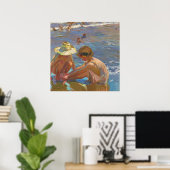 De Gewonde Voet, Joachin Sorolla Poster (Thuiskantoor)