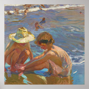 De Gewonde Voet, Joachin Sorolla Poster