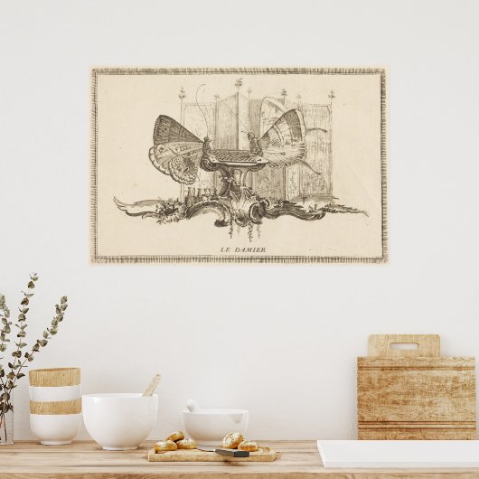 De gewonden, in of na 1756 poster (Keuken)