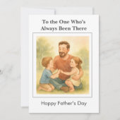 De gewoonte is er altijd geweest: Vaderdag Kaart (Voorkant)