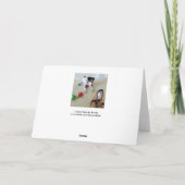 De geworpen kaart van Russell Terrier van de (Achterkant)