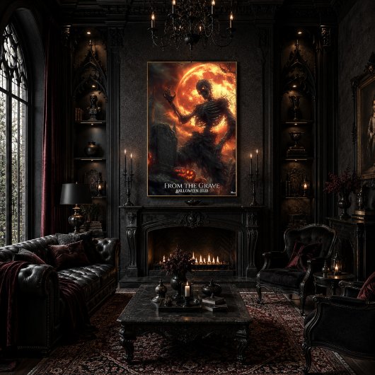 De Gewortelde Revenant Halloween Poster
