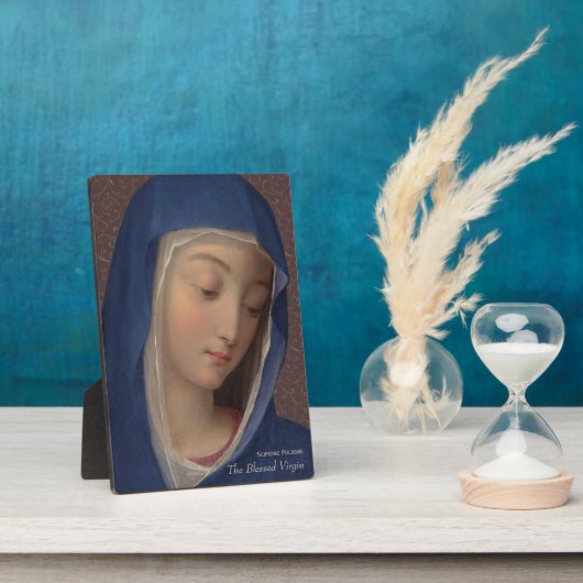 De gezegende maagd door Scipione Pulzone CC0333 Fotoplaat (Zijkant)