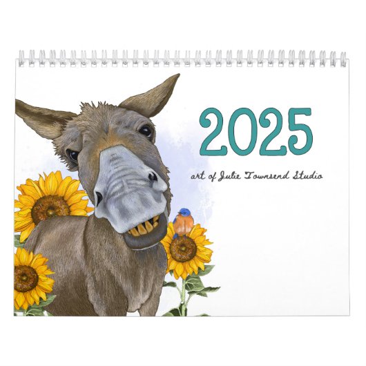 De gezellige beestjes 2025 Kalender (Hoes)