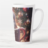 De gezellige beker van de kerstman latte mok (Rechts)
