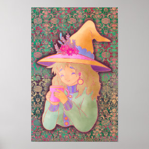 De gezellige heks poster