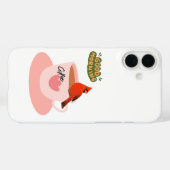 De gezellige koffiepauze van een kardinaal Case-Mate iPhone case (Achterkant (horizontaal))